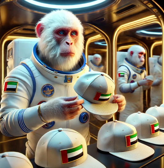 Singe Ayoun qui choisis sa casquette