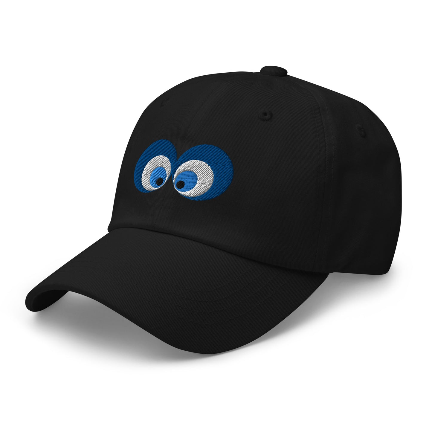 Casquette stylé noir brodé oeil ayoun mauvais oeil protection profil 2