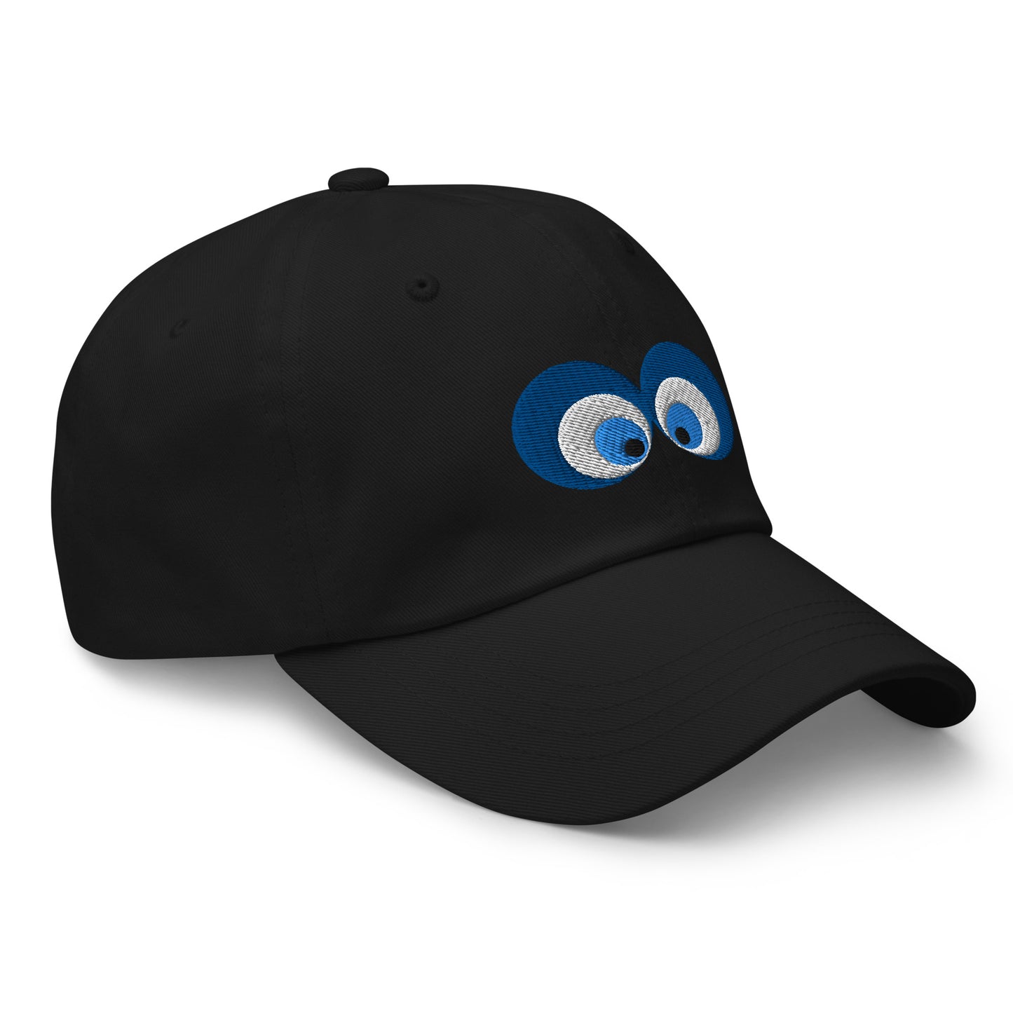 Casquette stylé noir brodé oeil ayoun mauvais oeil protection profil 4